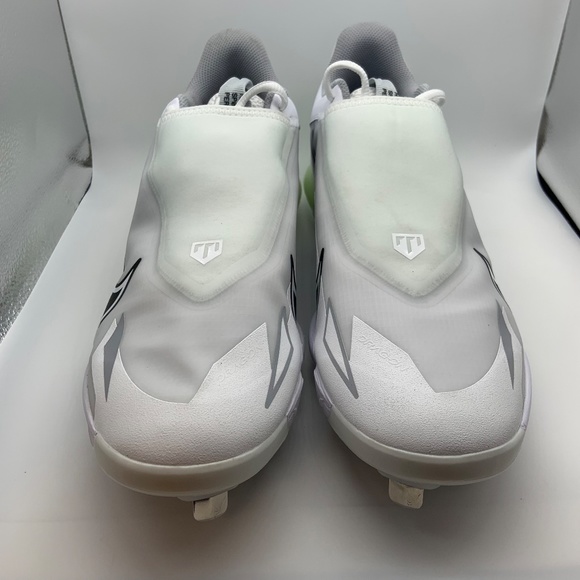 Nike Force Zoom Trout 8 Pro Metal Baseball Cleats Gray/White/Green Size 14 - Picture 3 of 15